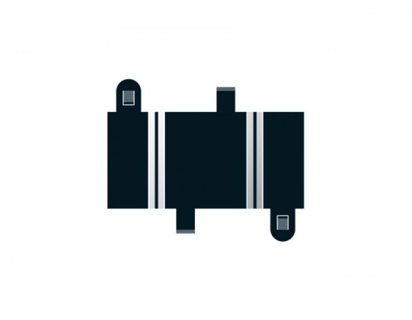 Scalextric  1/3 Gerade 78mm